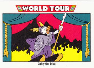Disney Collector Cards (1991 Impel) 189 - Daisy the Diva