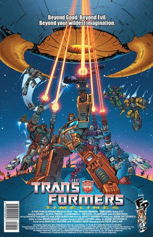 Transformers: Timelines #10 Movie Homage Variant Fun Publications