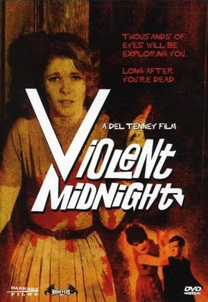 Violent Midnight (DVD) Used : Del Tenney Thriller / Horror