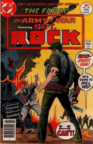 Our Army At War #301 Final Issue (becomes Sgt Rock at issue #302)