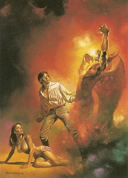 Boris Vallejo Trading Card Series 1 (1991) #71 - Demon Released