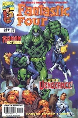 Fantastic Four #13 (1998 3rd Series / Heroes Return)