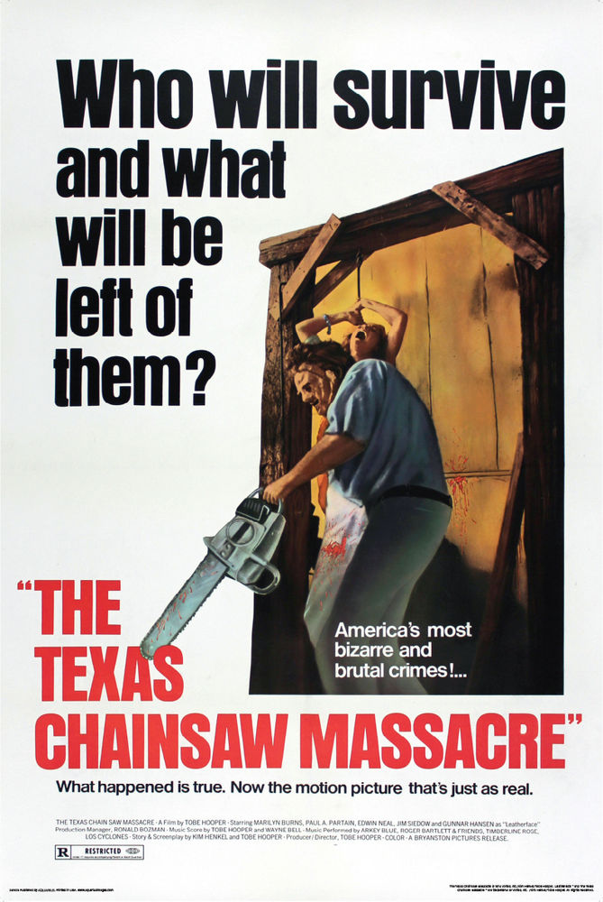 Texas Chainsaw Massacre One-Sheet - Regular Poster (Copy)