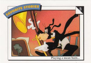 Disney Collector Cards (1991 Impel) #62 - B: Playing a mean horn...