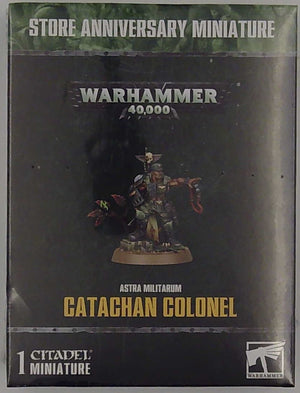 Warhammer 40,000 : Astra Militarum Catachan Colonel (Store Anniversary Miniature)