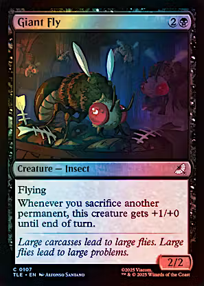 Magic The Gathering : Avatar The Last Airbender - Giant Fly (Foil)