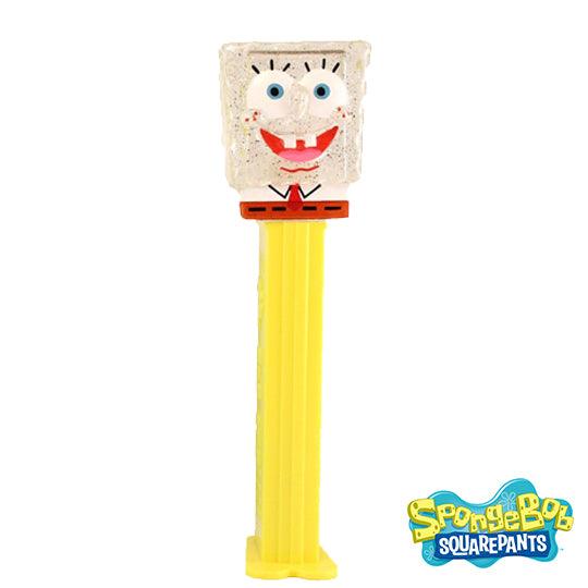 スポンジボブ PEZ ストレージユニット PEZ Dispenser: SpongeBob SquarePants (Glitter) – Fun Box Monster