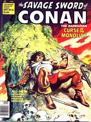 Savage Sword of Conan #33 (1974 Curtis/Marvel)
