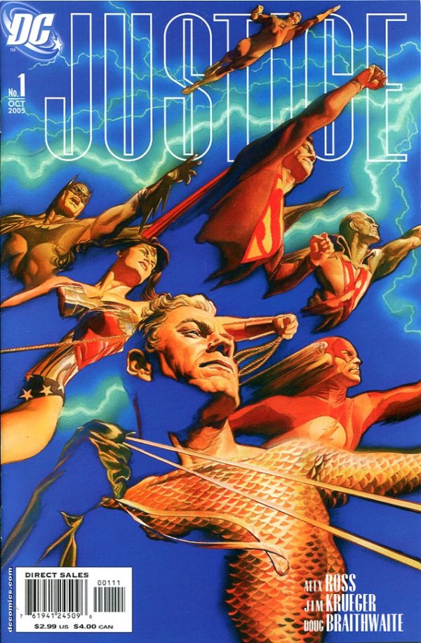 Justice #1 Cover A  (Alex Ross 2005)