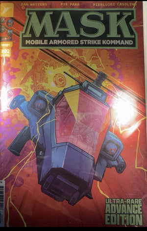 M.A.S.K. #1 (2026) CVR R BLIND BAG : Mask #2 Foil Rare Early Release (Blind Bag exclusive)