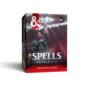Dungeons & Dungeons (DND) RPG TROVE SPELLS - Levels 2-3 Reference Cards
