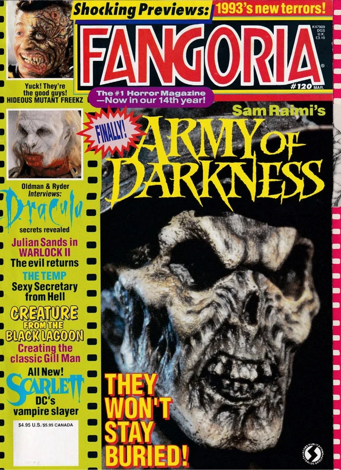Fangoria #120 Army of Darkness