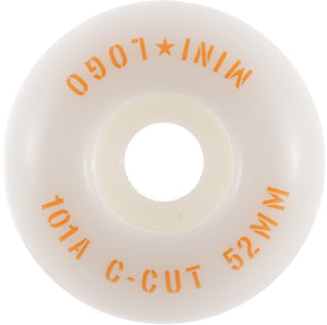 Mini-Logo Militant 101A Hybrids 51mm (Set of 4 Wheels) White C-Cut