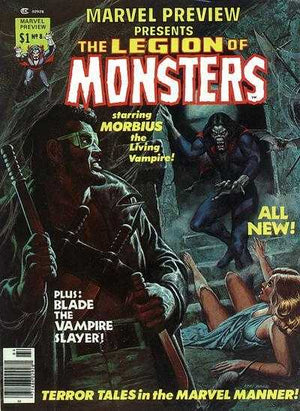 Marvel Preview #8 (1975 Magazine) Legion Of Monsters / Blade / Morbius