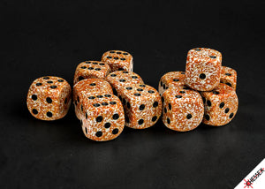 Dice Set: Chessex SPECKLED RUST 16MM D6 DIE SET (x12 Dice)(CHX 25733)