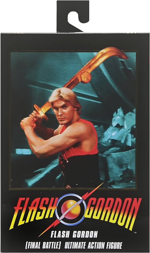 NECA Flash Gordon The Movie Ultimate Flash Gordon Final Battle Version 7-Inch Scale Action Figure