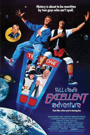 Poster: Bill & Ted's Excellent Adventure Key Art - Regular Poster