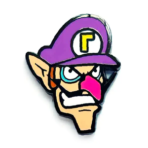 Enamel Pin: Waluigi (Yesterdays Pins) (Mario)