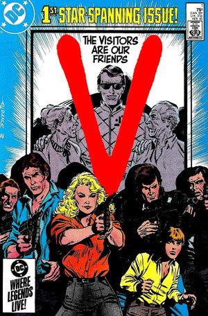V #1 (1985 DC Series) Based on the TV Series