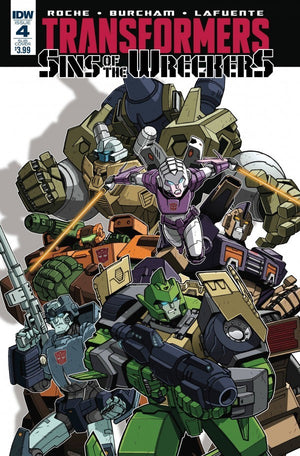 Transformers: Sins of the Wreckers #4 Subscription Variant