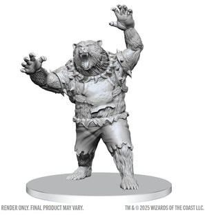 Dungeons & Dragons (DND): Nolzur`s Marvelous Unpainted Miniatures - W28 Werebear