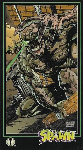 Spawn : 1995 Wildstorm Widevision Trading Cards :  #90 - Spawn Territory