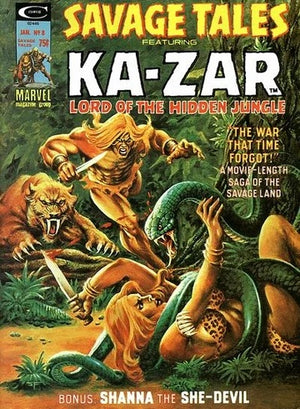 Savage Tales #8 (1973 Curtis / Marvel)