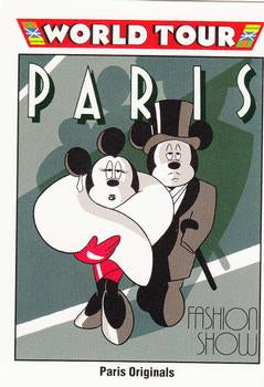 Disney Collector Cards (1991 Impel) 190 - Paris Originals