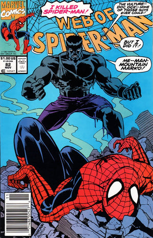 Web of Spider-Man #82 (1985 Series)