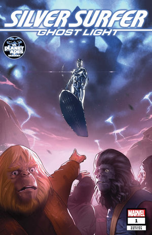 Silver Surfer: Ghost Light #1 Taurin Clarke Planet Of The Apes Variant