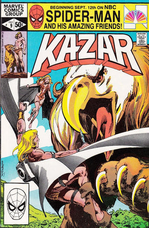 Ka-Zar The Savage #9 (1981 Series)