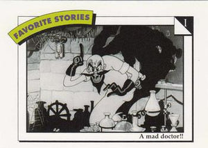 Disney Collector Cards (1991 Impel)  #75 - I: A mad doctor!!