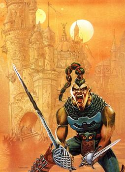 Chris Achilleos Trading Cards Series 1 (1992)  #17 - Challenged