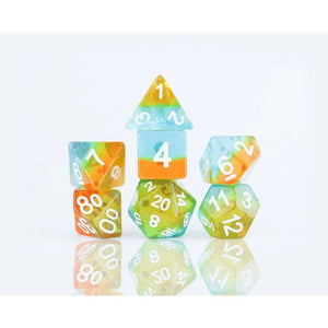 DICE SET (Sirius): Celestial Ocean Dusk