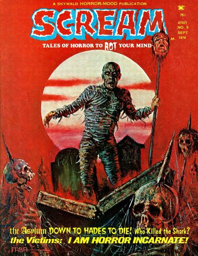Scream #9 (1973 Skywald Horror Comic/Magazine)