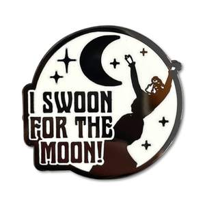 Enamel Pin: "Moon Swoon" by Arcane Bullshit