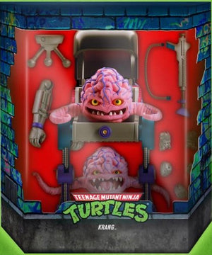 Super7 Ultimates TMNT Krang MISB W/ Slip & Mailer