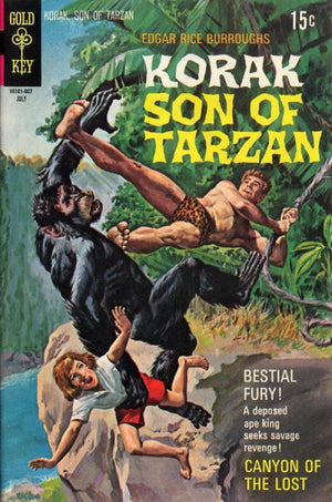 Edgar Rice Burroughs' Korak, Son of Tarzan (1964 Gold Key) #36