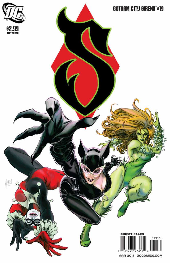 Gotham City Sirens #19 (1st Series 2009)