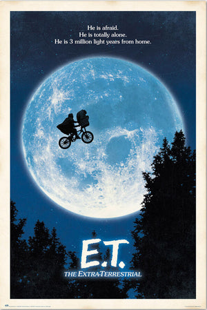 Poster: E.T. The Extra Terrestrial (Border)