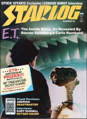 Starlog Magazine (1976) #63 E.T.!
