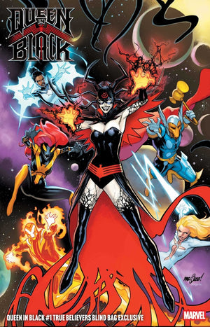 Queen in Black #1 David Marquez Blind Bag B Connecting Variant