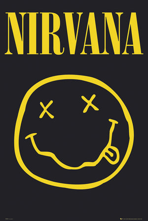 Poster: Nirvana - Smiley - Regular Poster
