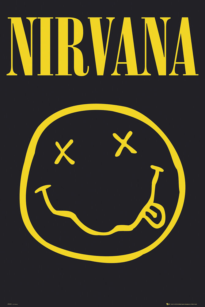 Nirvana - Smiley - Regular Poster