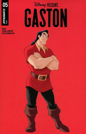 Disney Villains: Gaston #5 Cover C Disney Animation Variant