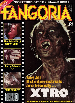 Fangoria #24 Xtro Cover