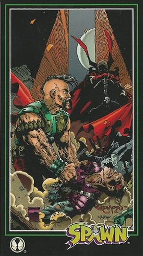 Spawn : 1995 Wildstorm Widevision Trading Cards :  #65 - Taking Down Byron
