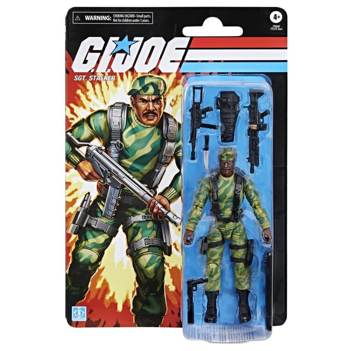 G.I. JOE CLASSIFIED Retro Card SERIES : Sgt Stalker MOC