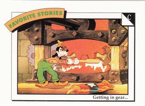 Disney Collector Cards (1991 Impel) #27 - C: Getting in gear...
