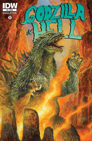 Godzilla in Hell #2 A Cover